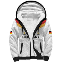 Custom World Football 2026 Germany Sherpa Hoodie Deutschland 4-Time Champions - Wonder Print Shop