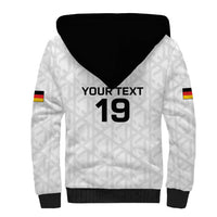 Custom World Football 2026 Germany Sherpa Hoodie Deutschland 4-Time Champions - Wonder Print Shop