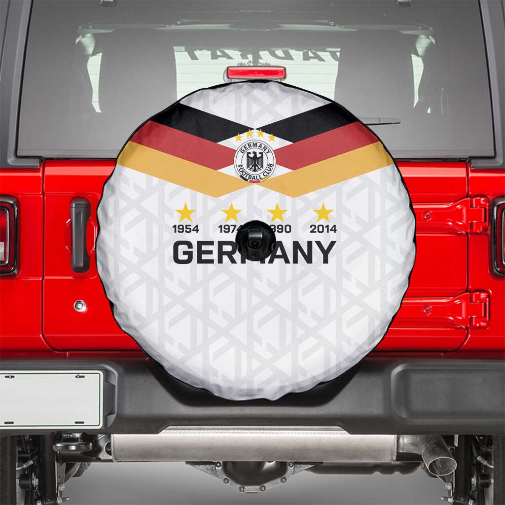 World Football 2026 Germany Spare Tire Cover Deutschland 4-Time Champions - Wonder Print Shop