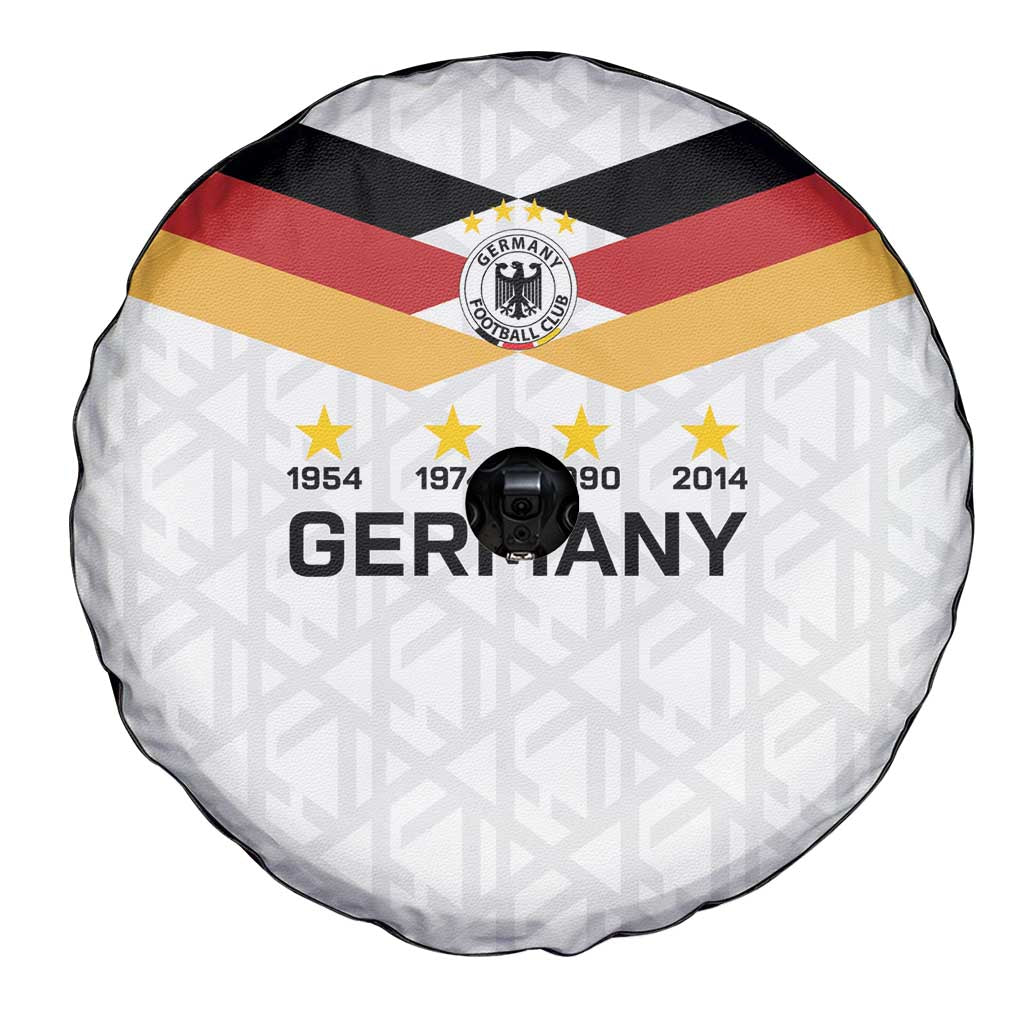 World Football 2026 Germany Spare Tire Cover Deutschland 4-Time Champions - Wonder Print Shop