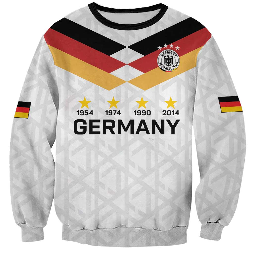 Custom World Football 2026 Germany Sweatshirt Deutschland 4-Time Champions - Wonder Print Shop