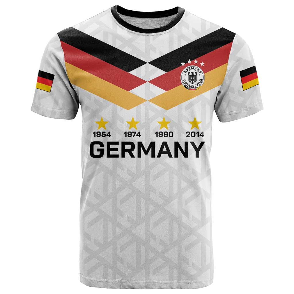 Custom World Football 2026 Germany T Shirt Deutschland 4-Time Champions - Wonder Print Shop