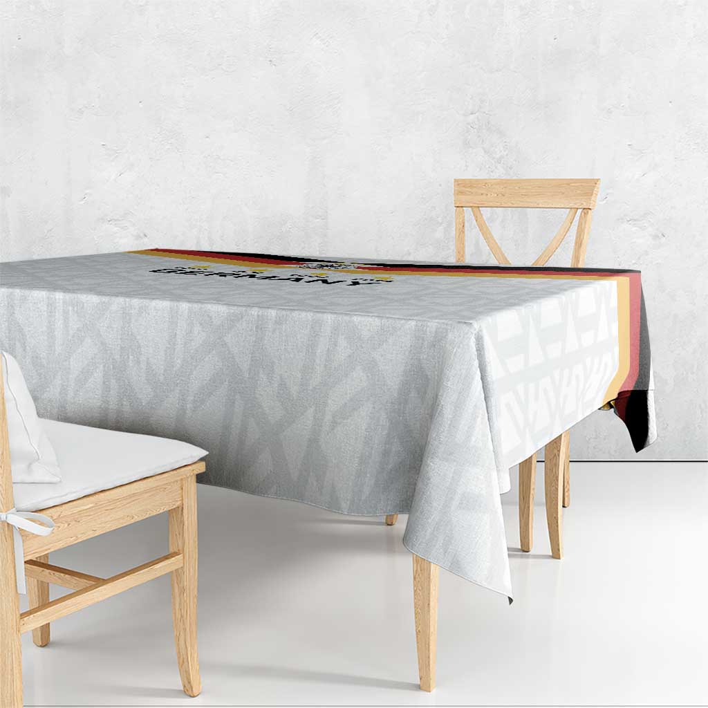 World Football 2026 Germany Tablecloth Deutschland 4-Time Champions - Wonder Print Shop