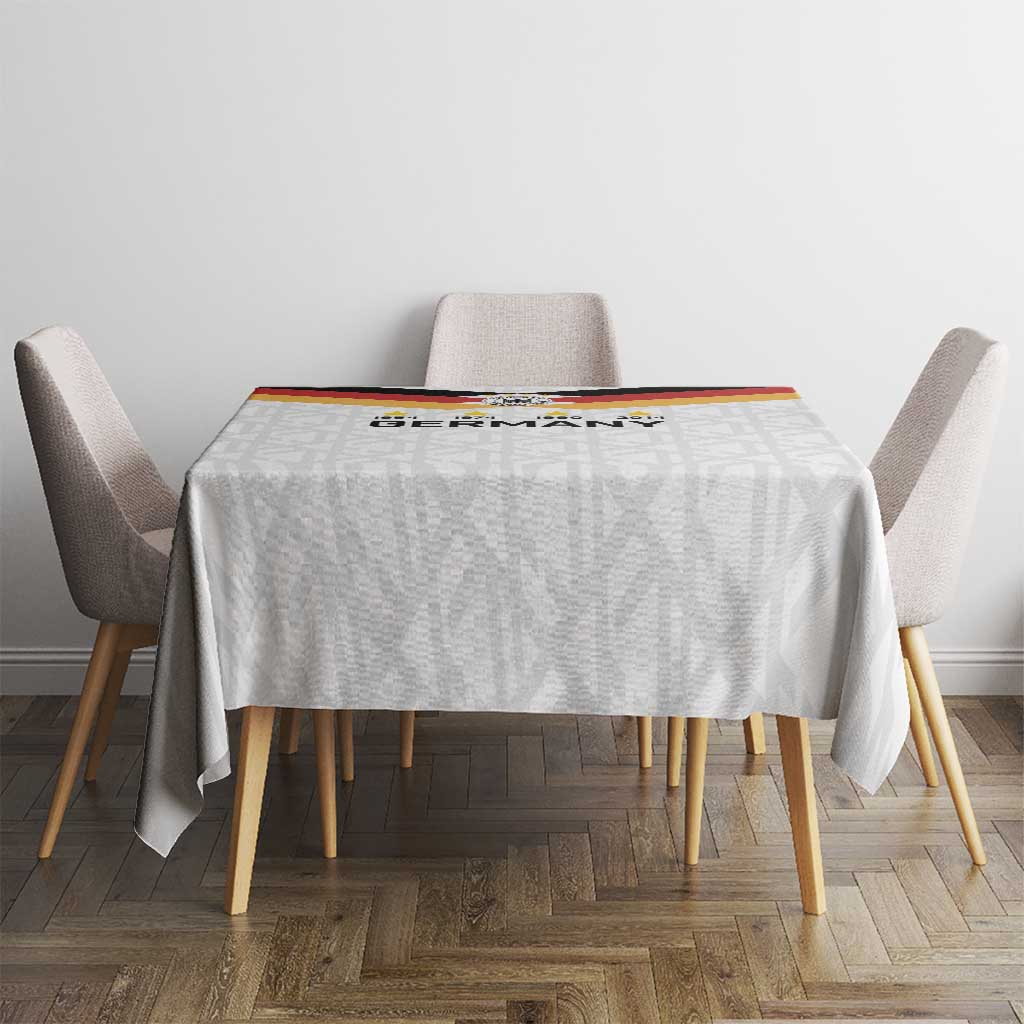 World Football 2026 Germany Tablecloth Deutschland 4-Time Champions - Wonder Print Shop