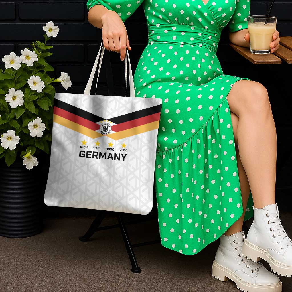 World Football 2026 Germany Tote Bag Deutschland 4-Time Champions - Wonder Print Shop