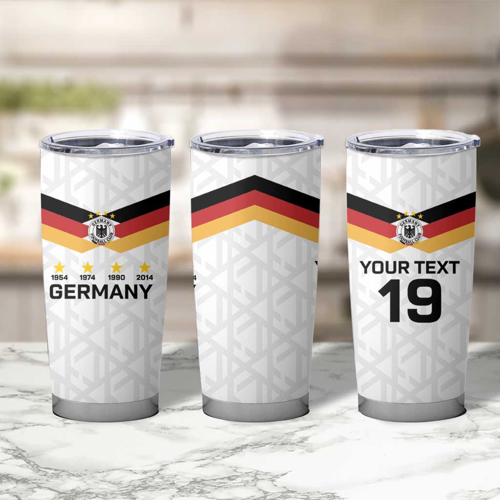 Custom World Football 2026 Germany Tumbler Cup Deutschland 4-Time Champions - Wonder Print Shop