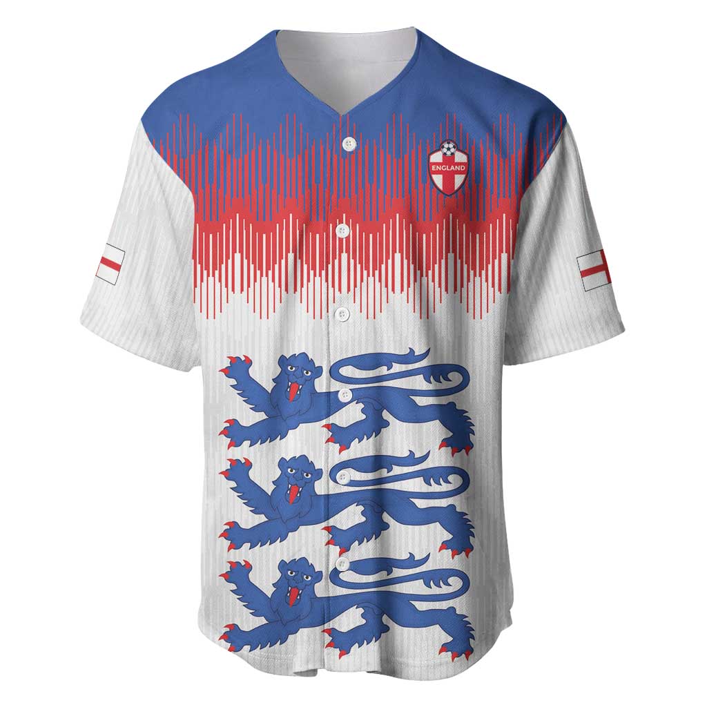 Custom World Football 2026 England Baseball Jersey Three Lions Pride Style - Wonder Print Shop
