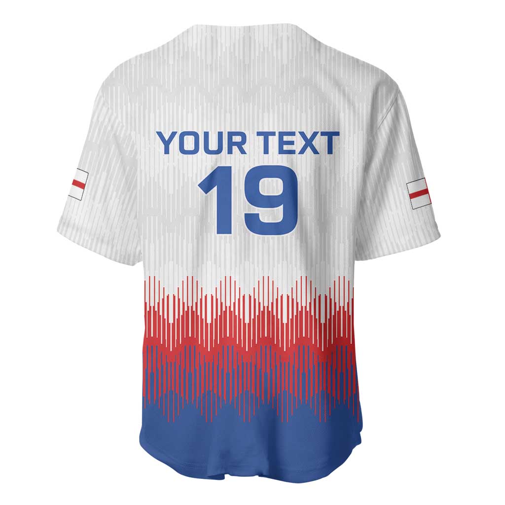 Custom World Football 2026 England Baseball Jersey Three Lions Pride Style - Wonder Print Shop