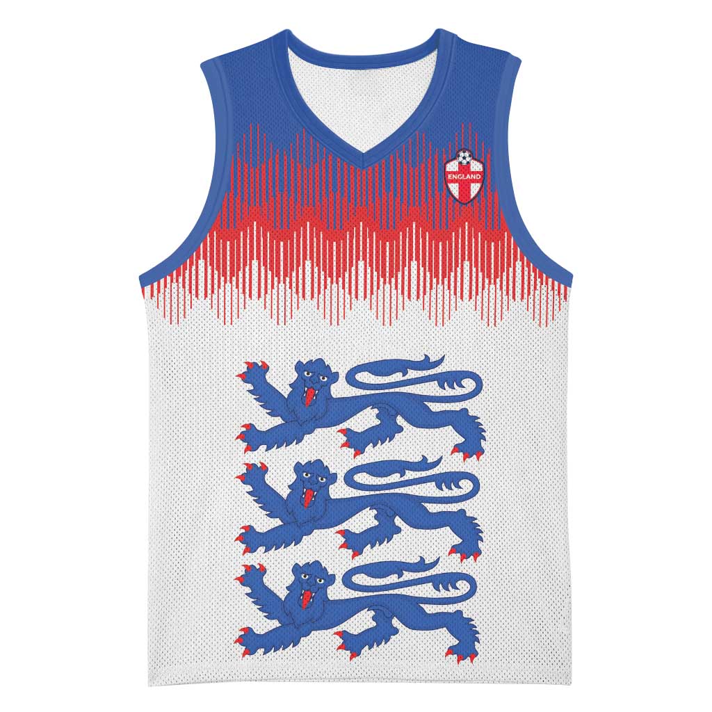 Custom World Football 2026 England Basketball Jersey Three Lions Pride Style - Wonder Print Shop