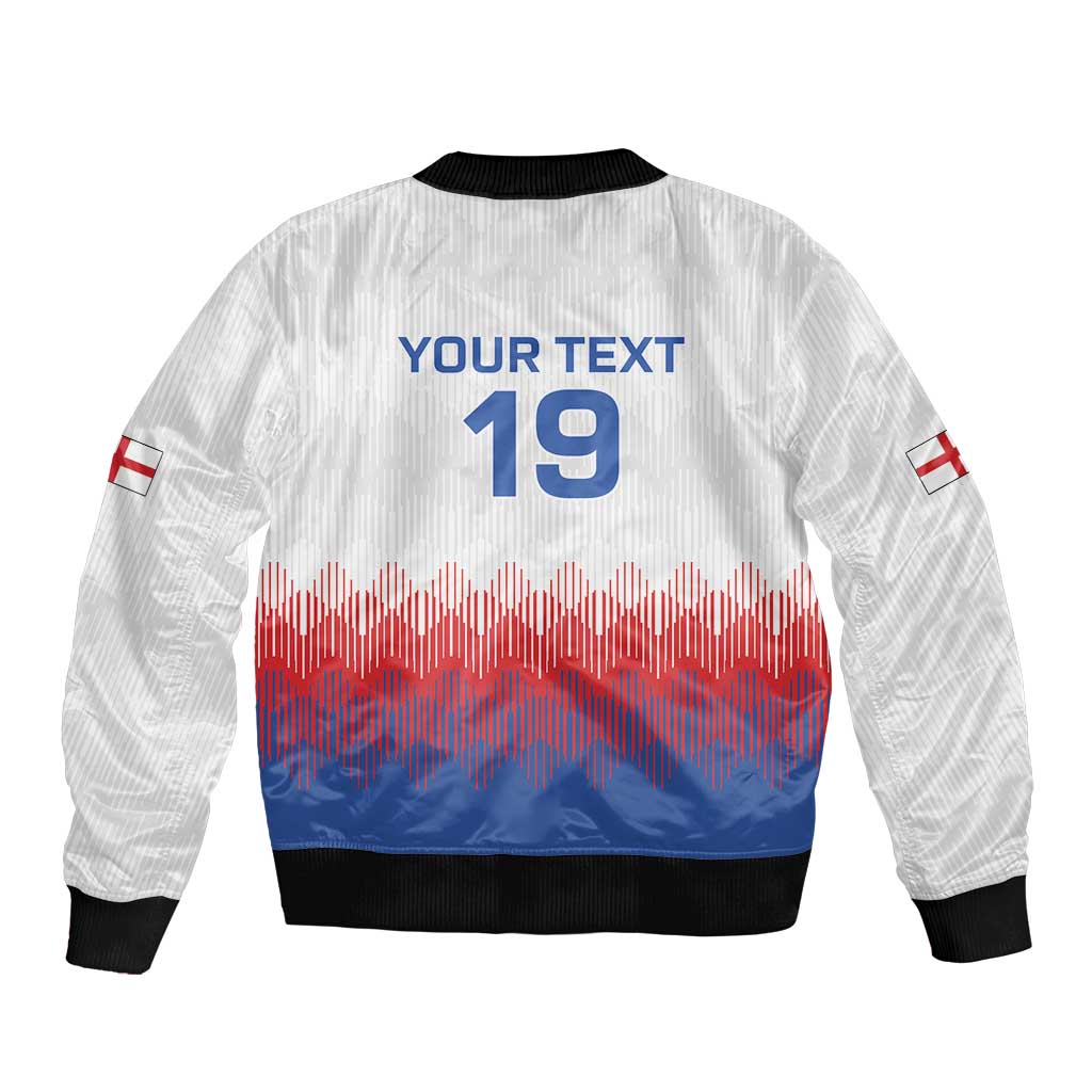 Custom World Football 2026 England Bomber Jacket Three Lions Pride Style - Wonder Print Shop