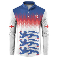 Custom World Football 2026 England Button Sweatshirt Three Lions Pride Style - Wonder Print Shop