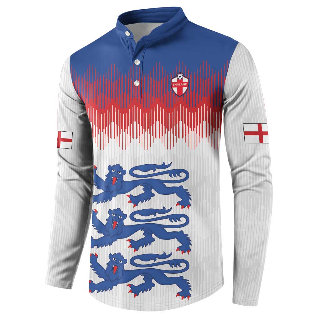 Custom World Football 2026 England Button Sweatshirt Three Lions Pride Style - Wonder Print Shop