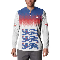 Custom World Football 2026 England Button Sweatshirt Three Lions Pride Style - Wonder Print Shop