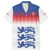 Custom World Football 2026 England Hawaiian Shirt Three Lions Pride Style - Wonder Print Shop