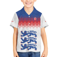 Custom World Football 2026 England Hawaiian Shirt Three Lions Pride Style - Wonder Print Shop