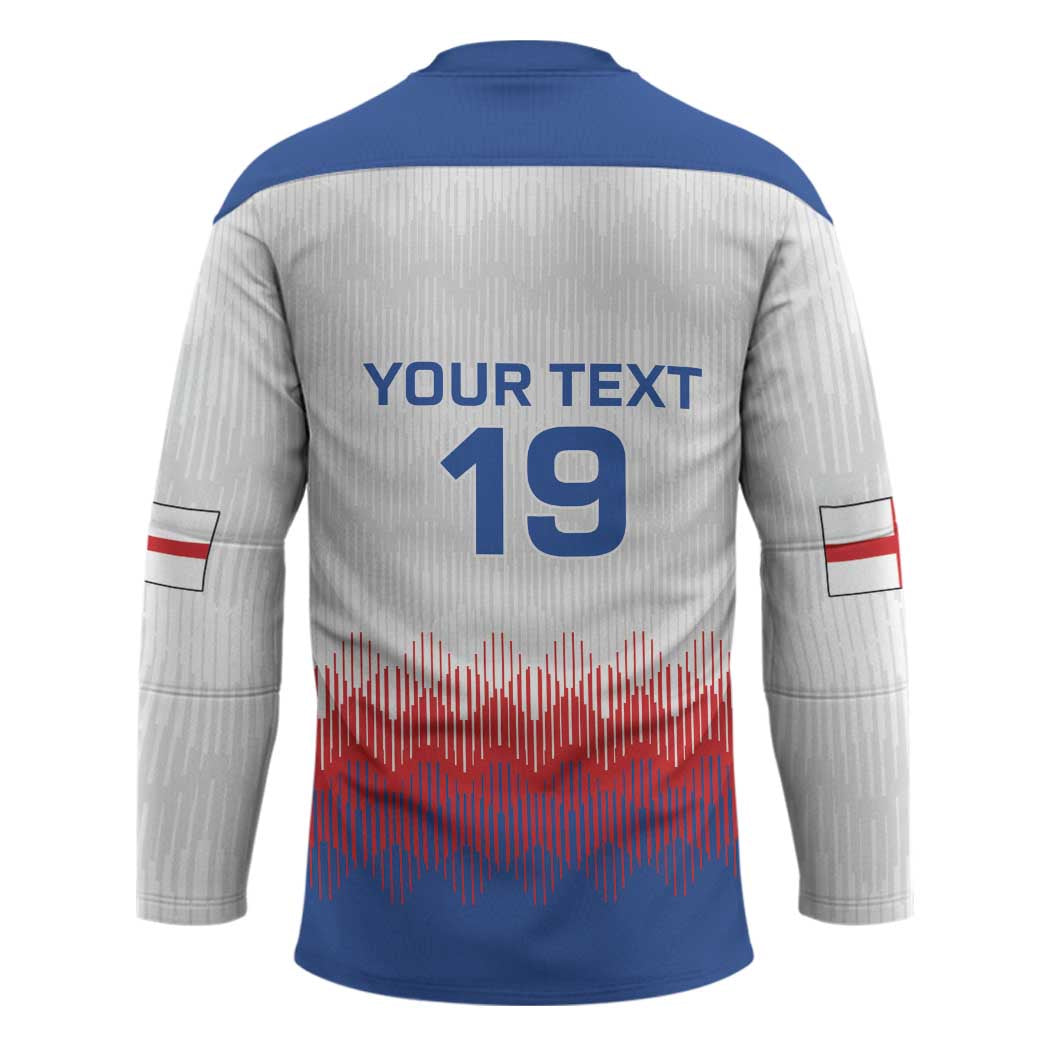 Custom World Football 2026 England Hockey Jersey Three Lions Pride Style - Wonder Print Shop