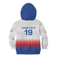 Custom World Football 2026 England Kid Hoodie Three Lions Pride Style - Wonder Print Shop