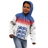 Custom World Football 2026 England Kid Hoodie Three Lions Pride Style - Wonder Print Shop