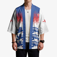 Custom World Football 2026 England Kimono Three Lions Pride Style - Wonder Print Shop