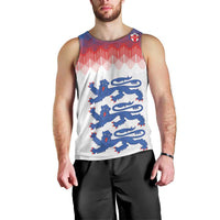Custom World Football 2026 England Men Tank Top Three Lions Pride Style - Wonder Print Shop