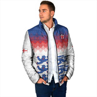 Custom World Football 2026 England Padded Jacket Three Lions Pride Style - Wonder Print Shop