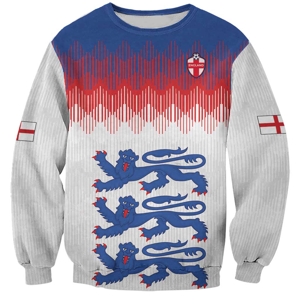 Custom World Football 2026 England Sweatshirt Three Lions Pride Style - Wonder Print Shop