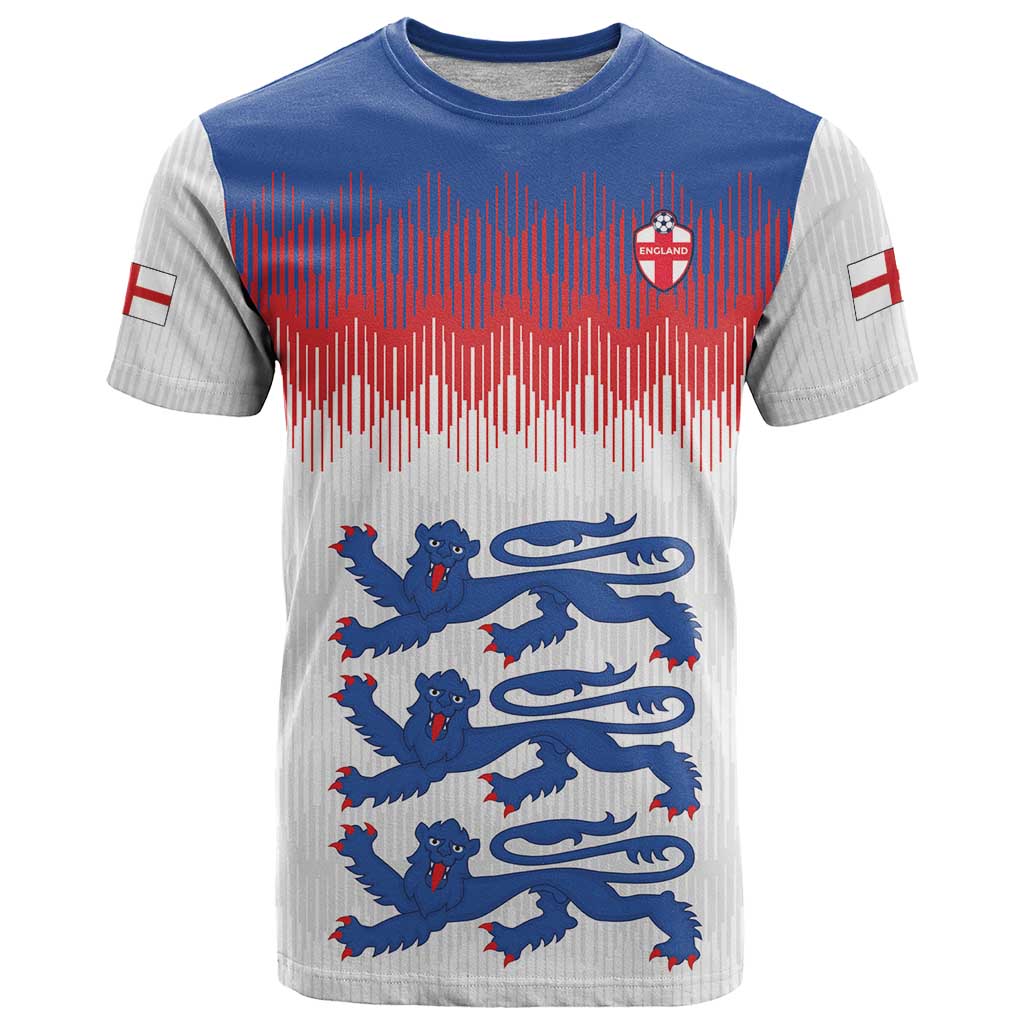 Custom World Football 2026 England T Shirt Three Lions Pride Style - Wonder Print Shop
