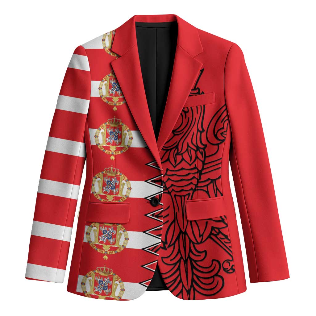 Polish-Lithuanian Commonwealth Blazer White Eagle Vytis Dual Heraldic