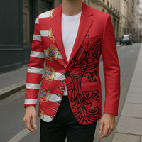 Polish-Lithuanian Commonwealth Blazer White Eagle Vytis Dual Heraldic