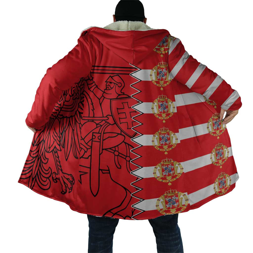 Polish-Lithuanian Commonwealth Cloak White Eagle Vytis Dual Heraldic