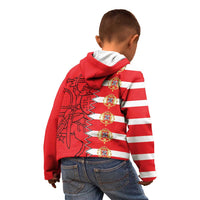 Polish-Lithuanian Commonwealth Kid Hoodie White Eagle Vytis Dual Heraldic