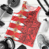 Polish-Lithuanian Commonwealth Men Tank Top White Eagle Vytis Dual Heraldic
