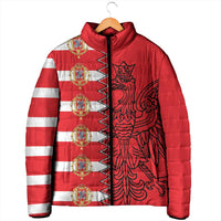 Polish-Lithuanian Commonwealth Padded Jacket White Eagle Vytis Dual Heraldic
