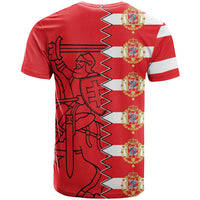 Polish-Lithuanian Commonwealth T Shirt White Eagle Vytis Dual Heraldic