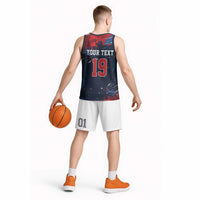 USA Ice Hockey 2026 Champions Custom Basketball Jersey Legend Golden Toothless