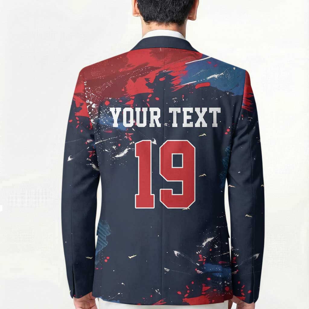 USA Ice Hockey 2026 Champions Custom Blazer Legend Golden Toothless