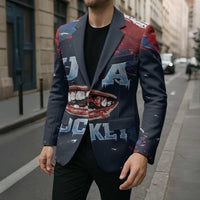 USA Ice Hockey 2026 Champions Custom Blazer Legend Golden Toothless
