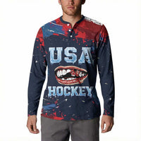 USA Ice Hockey 2026 Champions Custom Button Sweatshirt Legend Golden Toothless