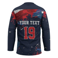 USA Ice Hockey 2026 Champions Custom Hockey Jersey Legend Golden Toothless