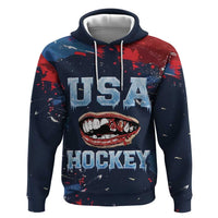 USA Ice Hockey 2026 Champions Custom Hoodie Legend Golden Toothless