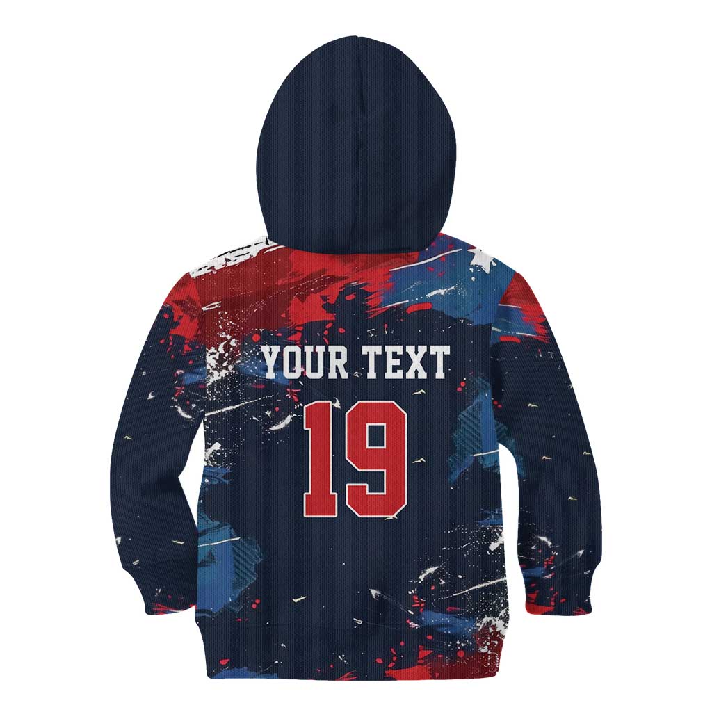 USA Ice Hockey 2026 Champions Custom Kid Hoodie Legend Golden Toothless