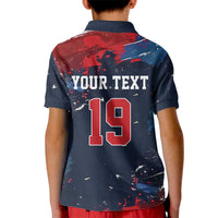 USA Ice Hockey 2026 Champions Custom Kid Polo Shirt Legend Golden Toothless