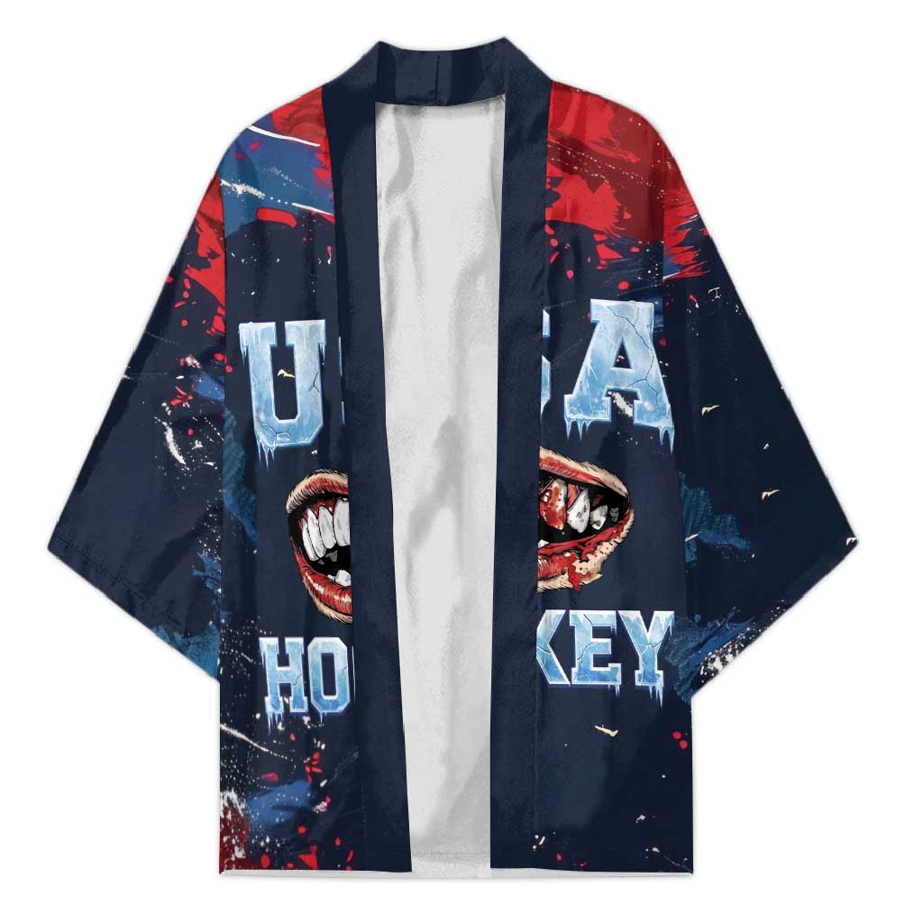 USA Ice Hockey 2026 Champions Custom Kimono Legend Golden Toothless