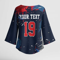 USA Ice Hockey 2026 Champions Custom Kimono Sleeve Blouse Legend Golden Toothless