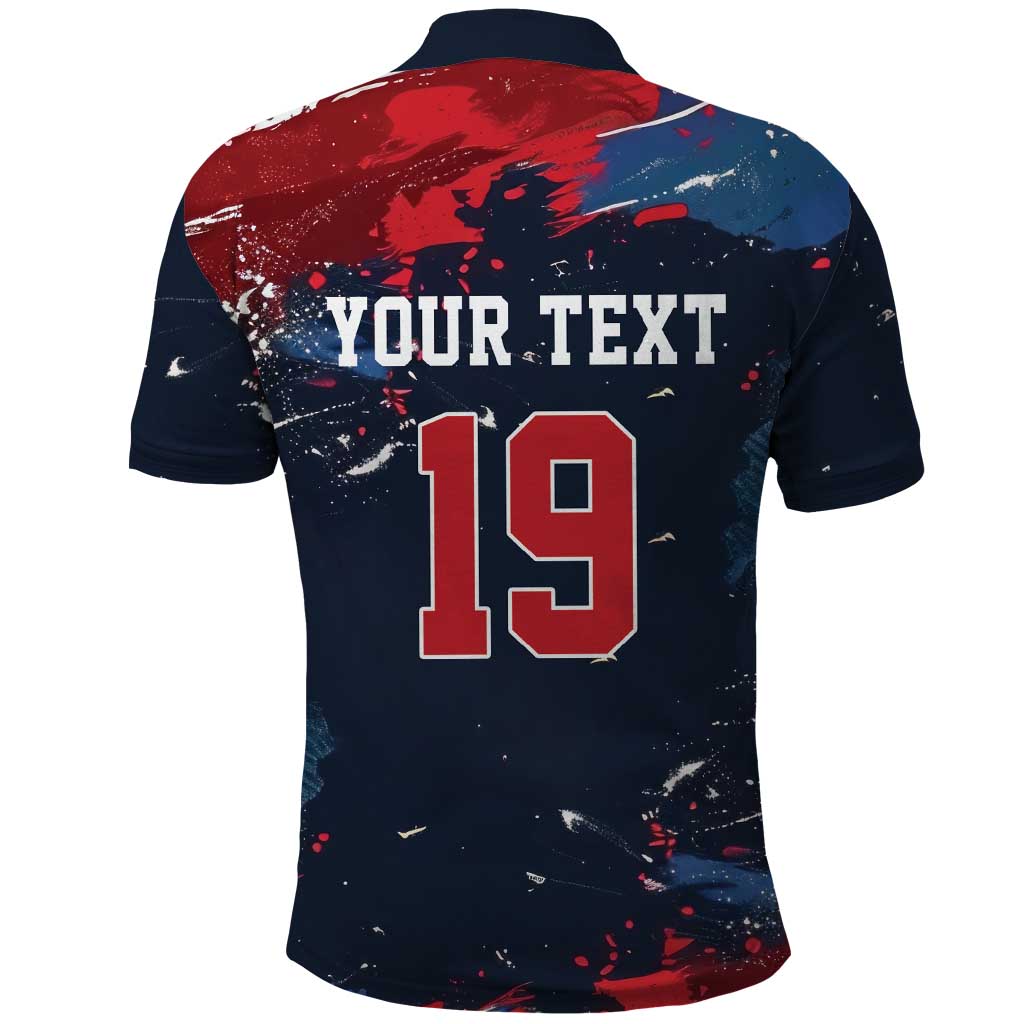 USA Ice Hockey 2026 Champions Custom Polo Shirt Legend Golden Toothless