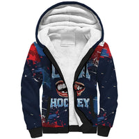 USA Ice Hockey 2026 Champions Custom Sherpa Hoodie Legend Golden Toothless