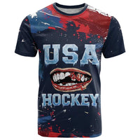 USA Ice Hockey 2026 Champions Custom T Shirt Legend Golden Toothless