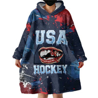 USA Ice Hockey 2026 Champions Custom Wearable Blanket Hoodie Legend Golden Toothless