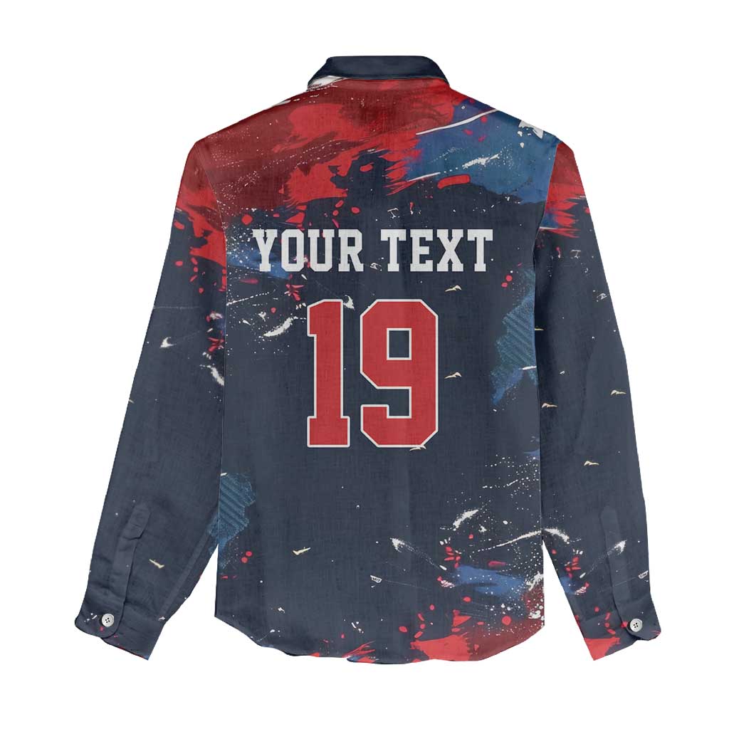 USA Ice Hockey 2026 Champions Custom Women Casual Shirt Legend Golden Toothless