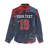 USA Ice Hockey 2026 Champions Custom Women Casual Shirt Legend Golden Toothless